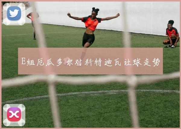 E组厄瓜多尔对科特迪瓦让球走势